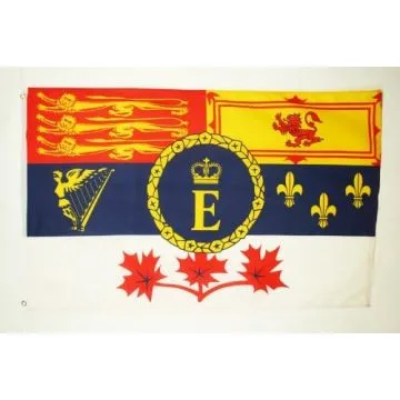 DRAPEAU CANADA ROYAL 150x90cm - DRAPEAU CANADIEN 90 x 150 cm - DRAPEAUX