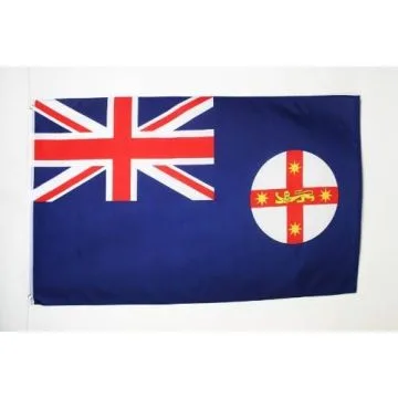 DRAPEAU NOUVELLE-GALLES DU SUD 150x90cm - DRAPEAU AUSTRALIEN - AUSTRALIE 90 x 150 cm - DRAPEAUX