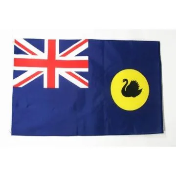 DRAPEAU AUSTRALIE-OCCIDENTALE 150x90cm - DRAPEAU AUSTRALIEN - AUSTRALIE 90 x 150 cm - DRAPEAUX