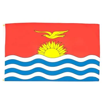 DRAPEAU KIRIBATI 150x90cm - DRAPEAU KIRIBATIEN 90 x 150 cm - DRAPEAUX