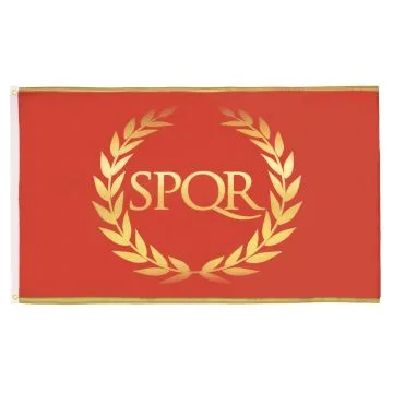 Drapeau Empire Romain 150x90cm - Drapeau des romains - Jules César 90 x 150 cm - Drapeaux