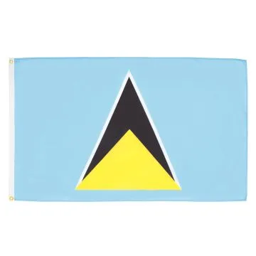 DRAPEAU SAINTE LUCIE 150x90cm - DRAPEAU SAINT-LUCIEN 90 x 150 cm - DRAPEAUX