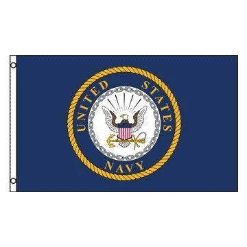 DRAPEAU MARINE DE GUERRE DES ÉTATS-UNIS 150x90cm - DRAPEAU UNITED STATES NAVY 90 x 150 cm - DRAPEAUX