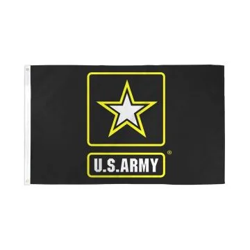 DRAPEAU ARMÉE DE TERRE DES ÉTATS-UNIS 150x90cm - DRAPEAU UNITED STATES ARMY 90 x 150 cm - DRAPEAUX