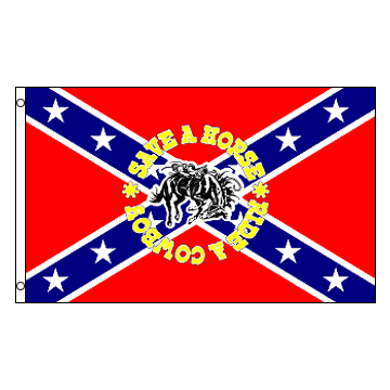 DRAPEAU SUDISTE SAUVEZ UN CHEVAL 150x90cm - DRAPEAU REBEL CONFÉDÉRÉ 90 x 150 cm - DRAPEAUX