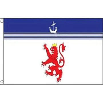 DRAPEAU COMTÍ? DE DEVON AVEC LION 150x90cm - DRAPEAU COUNTY OF DEVON - ANGLETERRE 90 x 150 cm - DRAPEAUX