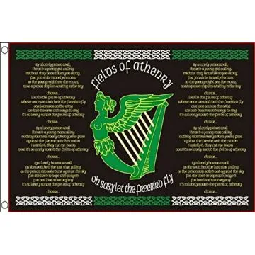 DRAPEAU IRLANDE THE FIELDS OF ATHENRY 150x90cm - DRAPEAU IRLANDAIS 90 x 150 cm - DRAPEAUX