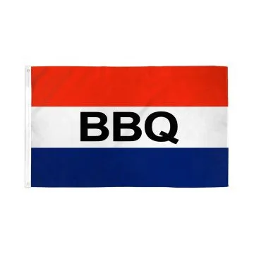 DRAPEAU BARBECUE 150x90cm - DRAPEAU BBQ 90 x 150 cm - DRAPEAUX