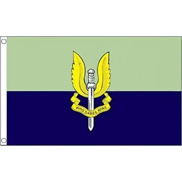 DRAPEAU ROYAUME-UNI SPECIAL AIR SERVICE 150x90cm - DRAPEAU SAS BRITANNIQUE 90 x 150 cm - DRAPEAUX