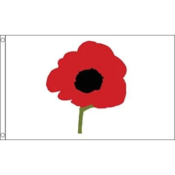 DRAPEAU COQUELICOT GUERRE 14-18 150x90cm - DRAPEAU PREMIÍ?RE GUERRE MONDIALE 90 x 150 cm - DRAPEAUX