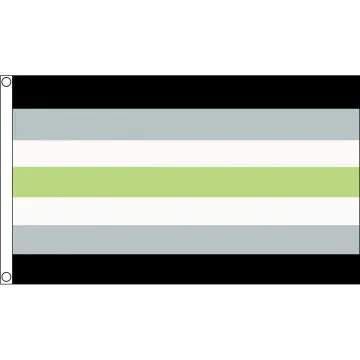 DRAPEAU LGBT FIERTÉ AGENRE 150x90cm - DRAPEAU GENDERQUEER  90 x 150 cm - DRAPEAUX