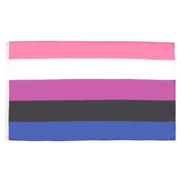 DRAPEAU LGBT FIERTÉ GENDERFLUID 150x90cm - DRAPEAU FLUIDE DANS LE GENRE 90 x 150 cm - DRAPEAUX