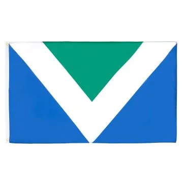 Drapeau Véganisme 150x90cm - Drapeau Vegan 90 x 150 cm - Drapeaux