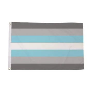 Drapeau Demi-homme 150x90cm - Drapeau libramasculin - Demi-garçon 90 x 150 cm - Drapeaux