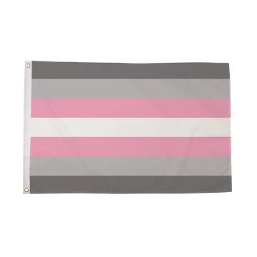 Drapeau Demi-femme 150x90cm - Drapeau libraféminin - Demi-fille 90 x 150 cm - Drapeaux