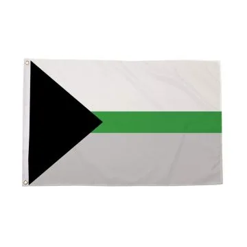 Drapeau Demiromantisme 150x90cm - Drapeau demiromantique 90 x 150 cm - Drapeaux