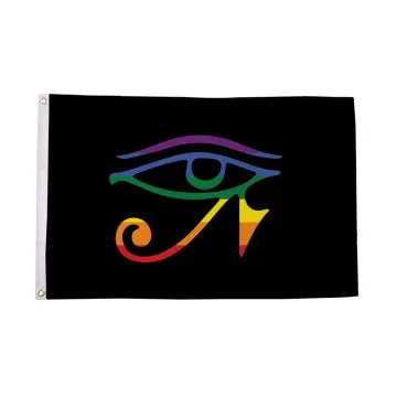 Drapeau LGBT Fierté Gay Gothique 150x90cm - Drapeau Gay Goth Pride  90 x 150 cm - Drapeaux