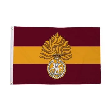 Drapeau Royal Regiment of Fusiliers de la British Army 150x90cm - Drapeau armée britannique 90 x 150 cm - Drapeaux