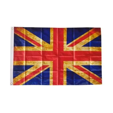 Drapeau Royaume-Uni Vintage 150x90cm - Drapeau anglais - UK vieilli 90 x 150 cm - Drapeaux