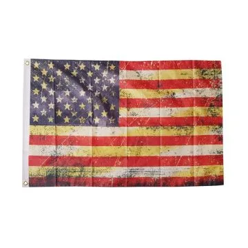 Drapeau Etats-Unis Vintage 150x90cm - Drapeau américain - USA vieilli 90 x 150 cm - Drapeaux