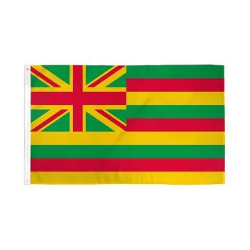 Hawaii Kanaka Maoli Heritage Flag 3' x 5' 100D polyester grommets