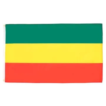 DRAPEAU ETHIOPIE SANS ARMOIRIES 150x90cm - DRAPEAU ÉTHIOPIEN 90 x 150 cm - DRAPEAUX