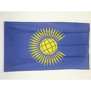 DRAPEAU COMMONWEALTH NOUVEAU 150x90cm - DRAPEAU BRITANNIQUE  - COMMUNAUTÉ DES NATIONS 90 x 150 cm - DRAPEAUX