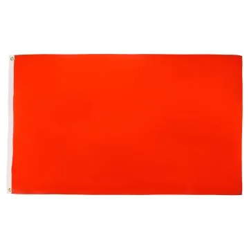 DRAPEAU COMMISSAIRE DE COURSE ROUGE 150x90cm - DRAPEAU FIN DE LA ZONE DE DANGER 90 x 150 cm - DRAPEAUX