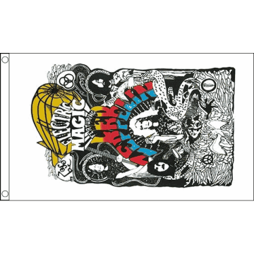 DRAPEAU LED ZEPPELIN 150x90cm - DRAPEAU DE LED ZEPPELIN - ROCK 90 x 150 cm - DRAPEAUX
