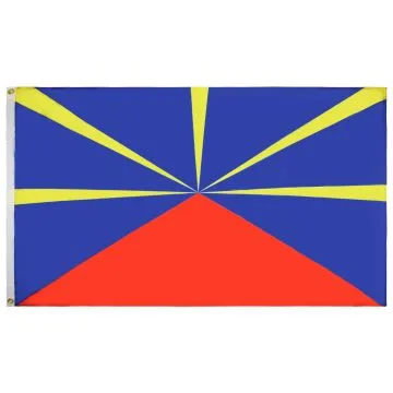 Flagge Réunion 150 x 90 cm Polyester 100D Metallösen