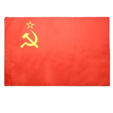 DRAPEAU URSS 150x90cm - DRAPEAU COMMUNISTE - RUSSIE 90 x 150 cm Fourreau pour hampe