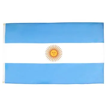 DRAPEAU ARGENTINE 250x150cm - GRAND DRAPEAU ARGENTIN 150 x 250 cm