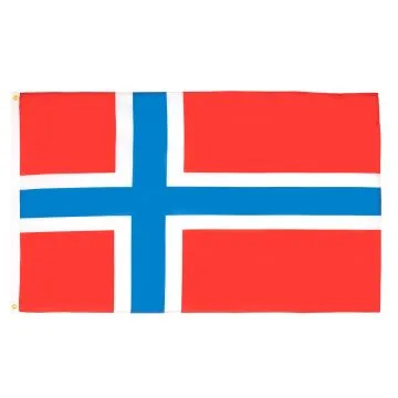 DRAPEAU NORVÈGE 250x150cm - GRAND DRAPEAU NORVÉGIEN 150 x 250 cm