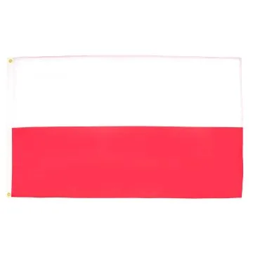 DRAPEAU POLOGNE 250x150cm - GRAND DRAPEAU POLONAIS 150 x 250 cm