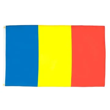 DRAPEAU ROUMANIE 250x150cm - GRAND DRAPEAU ROUMAIN 150 x 250 cm