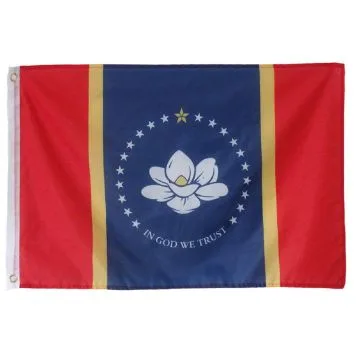 Mississippi 2020 Flag 5' x 8' 100D polyester grommets