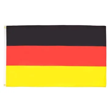 DRAPEAU ALLEMAGNE 250x150cm - GRAND DRAPEAU ALLEMAND 150 x 250 cm