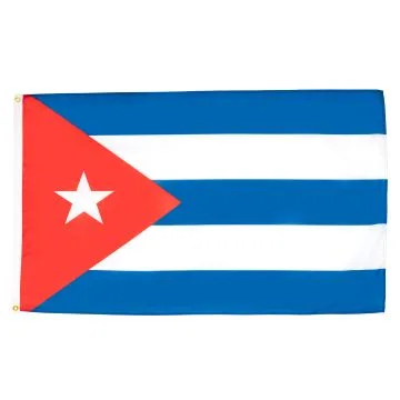 DRAPEAU CUBA 250x150cm - GRAND DRAPEAU CUBAIN 150 x 250 cm