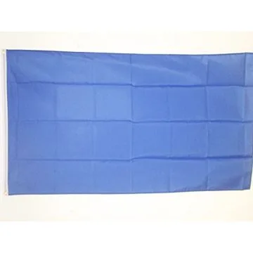DRAPEAU UNICOLORE BLEU 250x150cm - GRAND DRAPEAU DE COULEUR BLEUR 150 x 250 cm