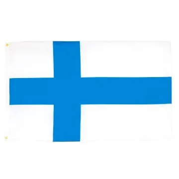 DRAPEAU FINLANDE 250x150cm - GRAND DRAPEAU FINLANDAIS 150 x 250 cm