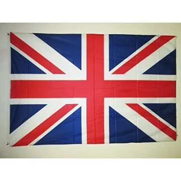 DRAPEAU ROYAUME-UNI 150x90cm oeillets - DRAPEAU ANGLAIS - UK - GRANDE BRETAGNE 90 x 150 cm Spécial Extérieur - DRAPEAUX