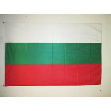 DRAPEAU BULGARIE 150x90cm oeillets - DRAPEAU BULGARE 90 x 150 cm Spécial Extérieur - DRAPEAUX