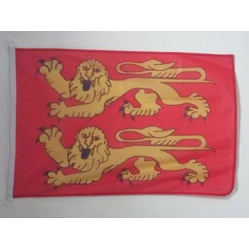 DRAPEAU BASSE-NORMANDIE 150x90cm - DRAPEAU BAS-NORMAND - FRANCE 90 x 150 cm Spécial Extérieur - DRAPEAUX