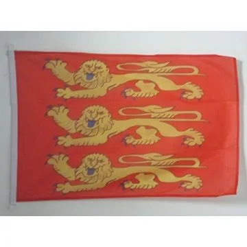 DRAPEAU HAUTE-NORMANDIE 150x90cm - DRAPEAU HAUT-NORMAND - FRANCE 90 x 150 cm Spécial Extérieur - DRAPEAUX
