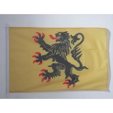 DRAPEAU NORD-PAS-DE-CALAIS 150x90cm - DRAPEAU PROVINCE FLANDRE FRANÍ?AISE 90 x 150 cm Spécial Extérieur - DRAPEAUX