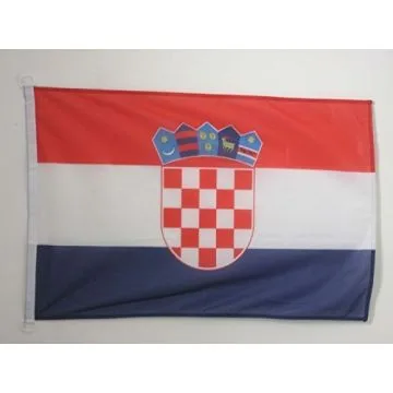 DRAPEAU CROATIE 150x90cm - DRAPEAU CROATE 90 x 150 cm Spécial Extérieur - DRAPEAUX