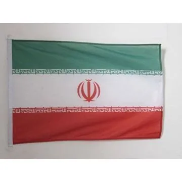 DRAPEAU IRAN 150x90cm - DRAPEAU IRANIEN 90 x 150 cm Spécial Extérieur - DRAPEAUX
