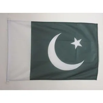 DRAPEAU PAKISTAN 90x60cm - DRAPEAU PAKISTANAIS 60 x 90 cm Spécial Extérieur - DRAPEAUX