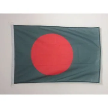 DRAPEAU BANGLADESH 90x60cm - DRAPEAU BANGLADAIS 60 x 90 cm Spécial Extérieur - DRAPEAUX