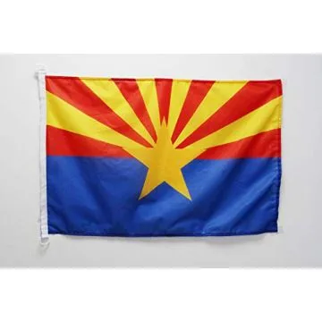 Drapeau Arizona 90x60cm - Drapeau Etat américain - USA - Etats-Unis 60 x 90 cm Spécial Extérieur - Drapeaux